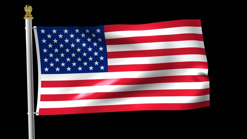 Get United States Flag Black Background Background