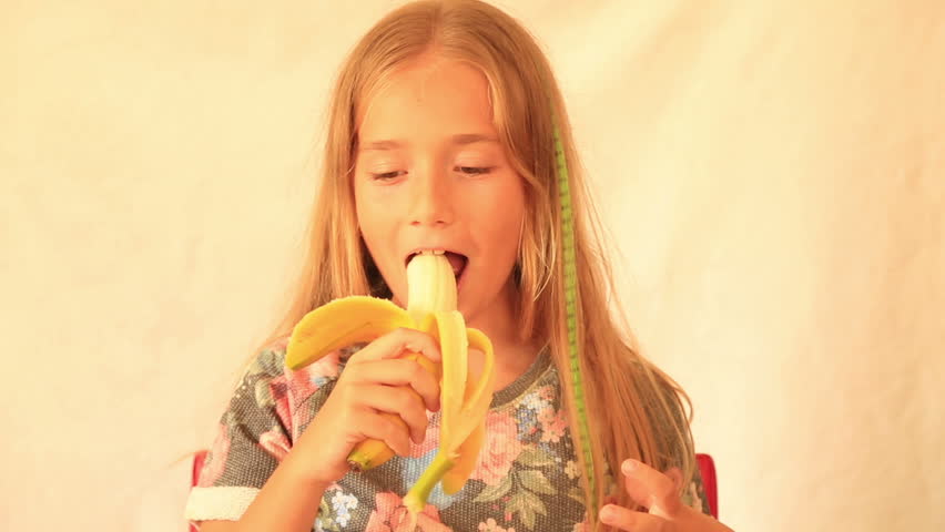 Teen With Banana 76