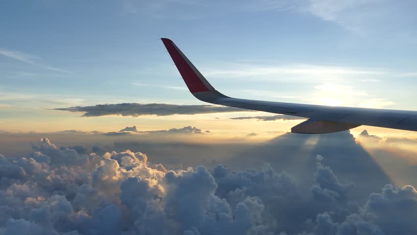 Header of Airplane Landing