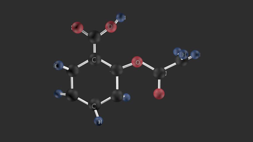 Header of acetylsalicylic acid
