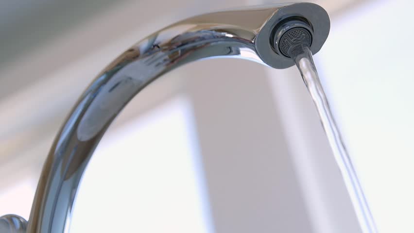 A Slow Motion Shot Of Man Filling Up The Bathtub With Hot Water A Slow Motion Shot Of Man Filling Up The Bathtub With Hot Water Hd