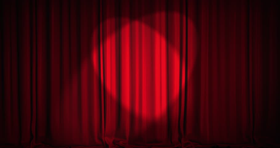 Theatre Curtains Stock Footage Video - Shutterstock