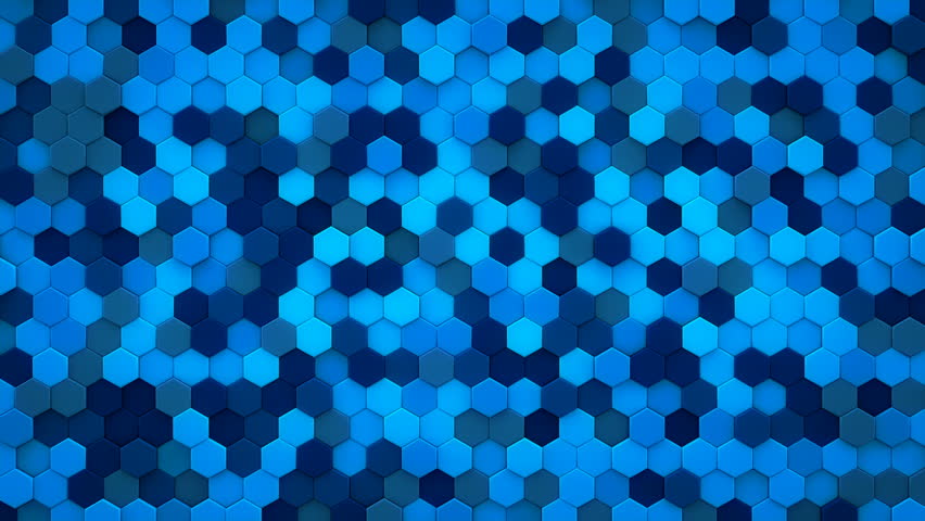 Hexagon Background Loop Ultra Hd 4k 3d Render Stock Footage Video