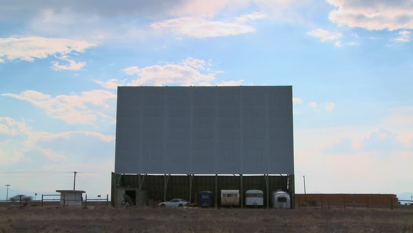 Drive-In Movie Theater Stock Footage Video 2454341 - Shutterstock