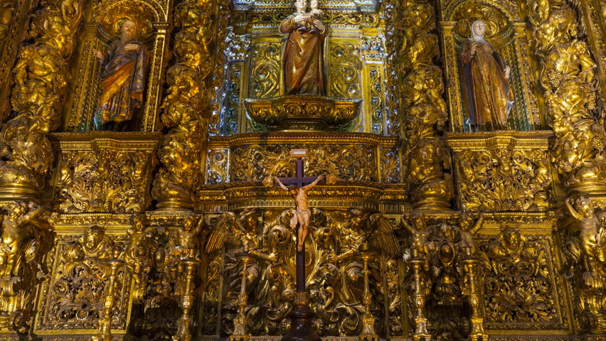 Header of altarpiece