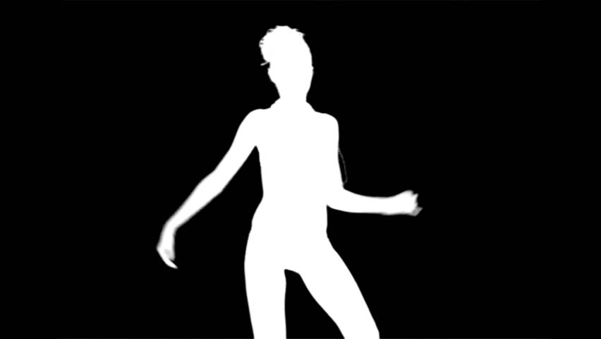 Sexy Dancer Shadow Silhouette Stock Footage Video 2590133 Shutterstock 7046
