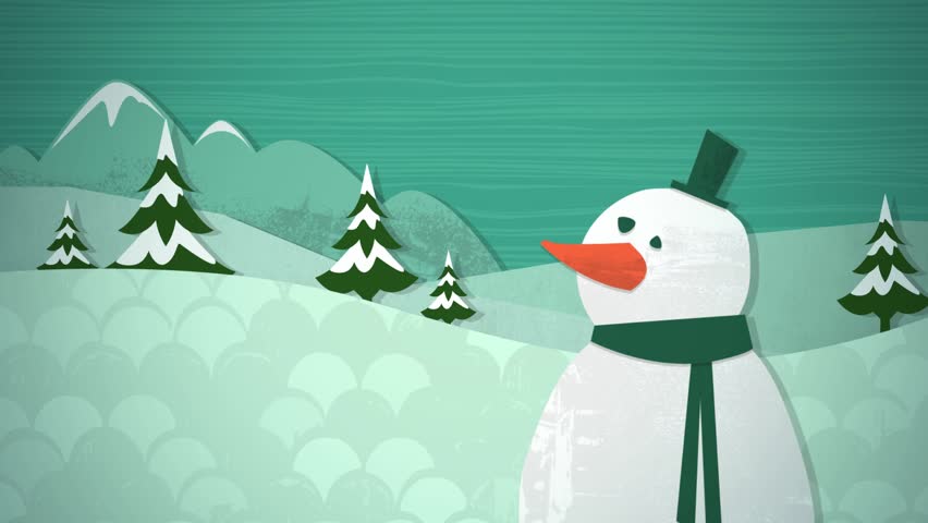 Winter Snowscape Loop HD An Animated Background Loop, Created In A