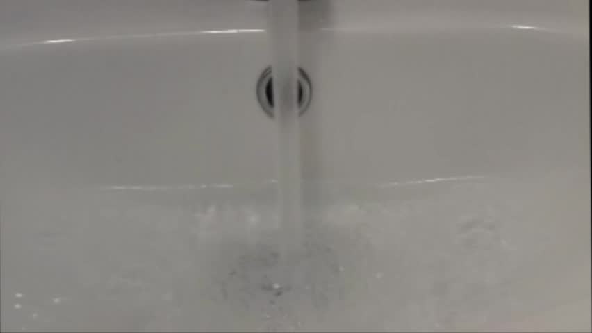 Mom Washing 6 Month Old Baby In Bathroom Stock Footage Video Close Up Of Stink Running Water Hd Stock Video Clip
