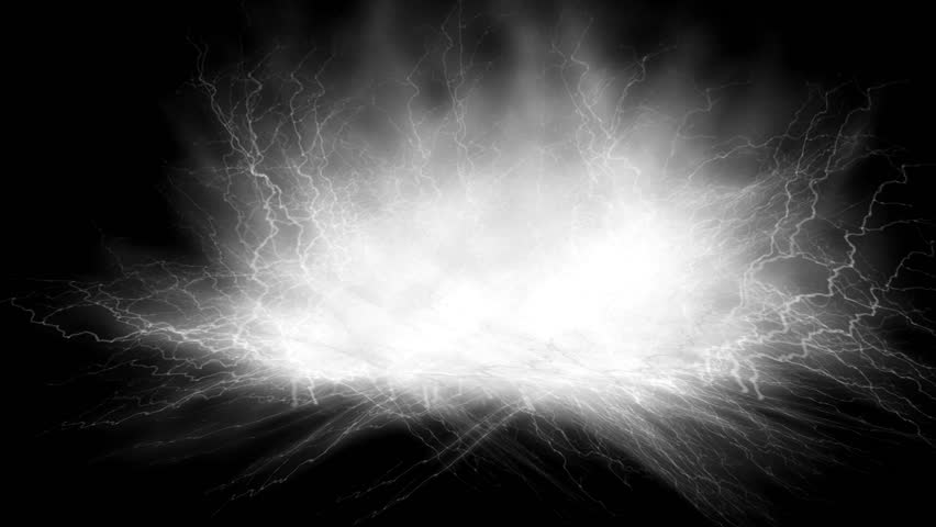 Lightning Cloud - Animated Background Stock Footage Video 3931349