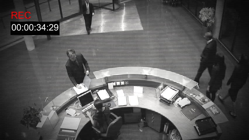 Security cam footage benny hill theme song 8