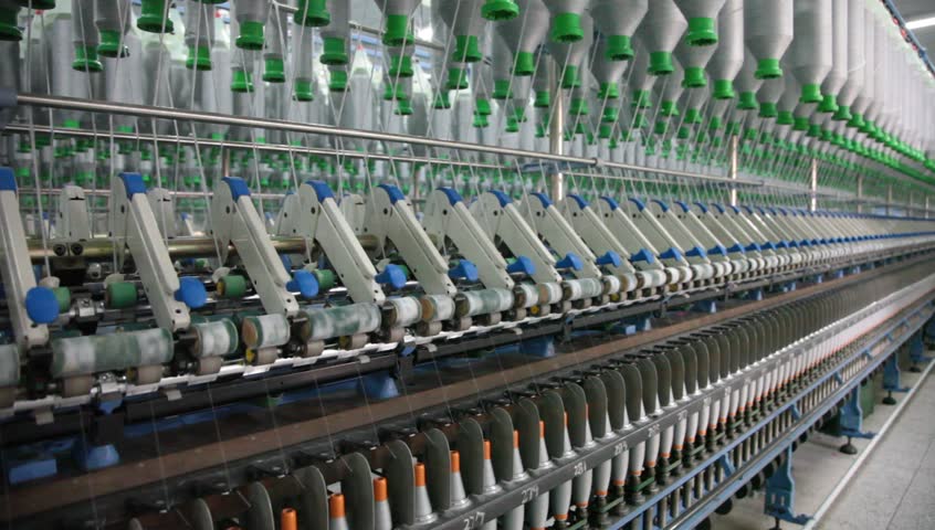 Modern Yarn Factory Stock Footage Video 5082674 - Shutterstock