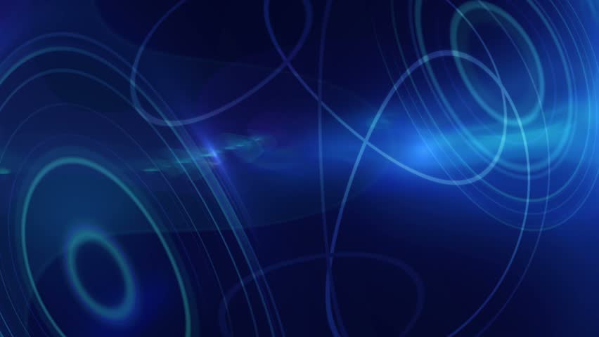 4K Dark Blue Motion Lens Flares Ambient Abstract Background Computer