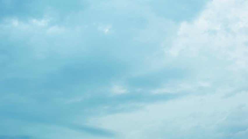 A Cartoon Animation Of A Blue Sky With Clouds Drifting By Stock Footage Video 12239312