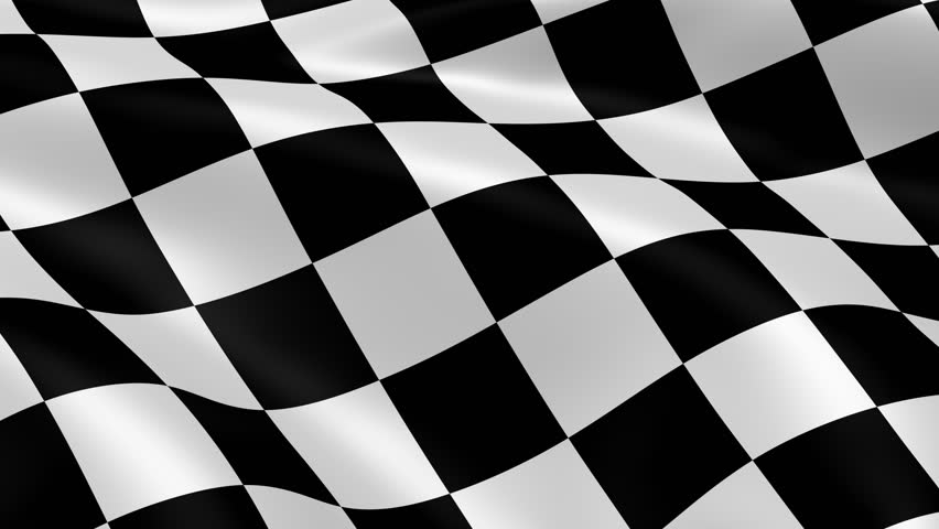 fluttering-black-and-white-chequered-or-checkered-flag-used-in-racing-and-motorsport-events
