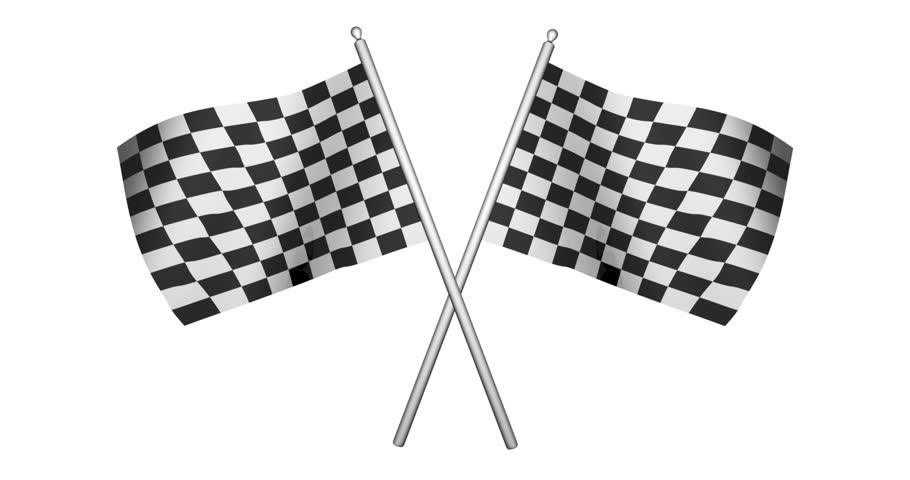 Race Flag Stock Footage Video - Shutterstock