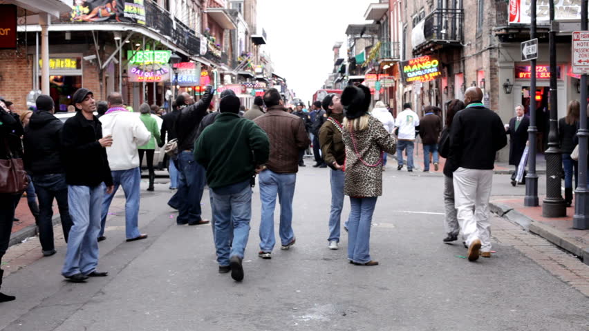 mardi gras footage