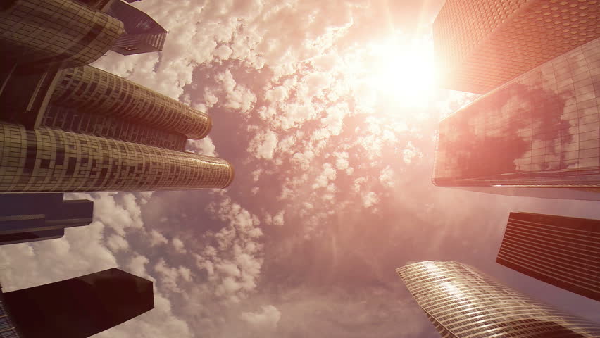 Modern Architecture Videos skyscrapers city view. skyline buildings. modern real estate Modern Architecture Videos skyscrapers city view. skyline buildings. modern real estate