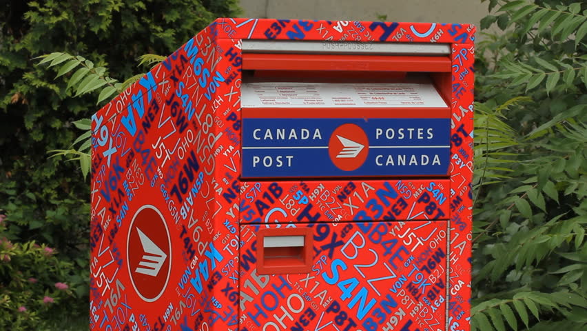 Toronto, Ontario On July 10th: Canada Post Mailbox On July 10th, 2014 