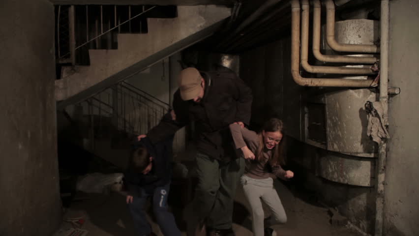 Girl In The Basement En Français Film Kidnapping Scene In Dark Basement: Two Kidnappers Hijacking And Bring