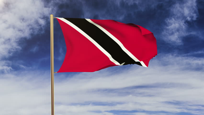 Flying Flag Of Trinidad And Tobago Looped Stock Footage Video 909331 Shutterstock 5447