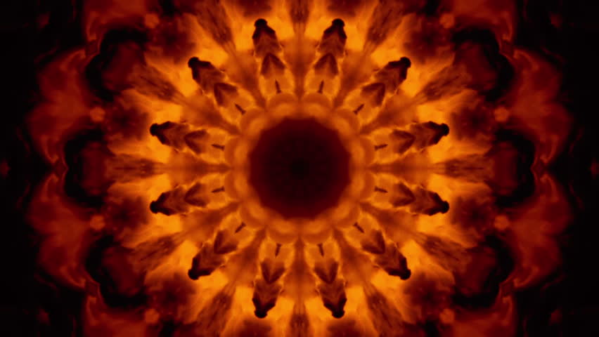 Abstract Animated Space With Stars And Flare Stock Footage ...