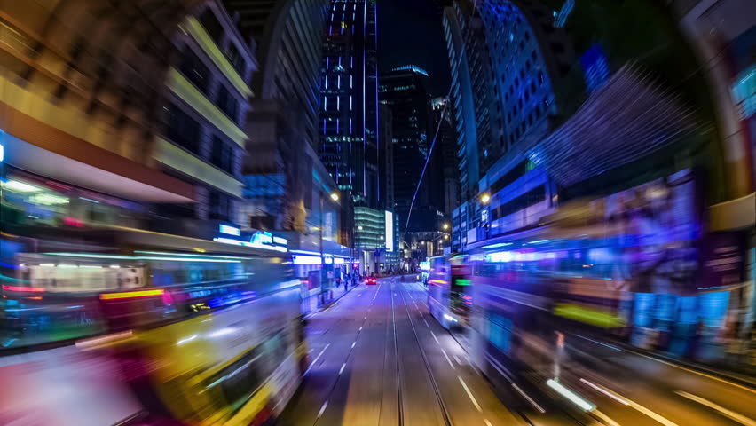 Abstract Cityscape Blurred Background, Instagram Style. Night View Of ...