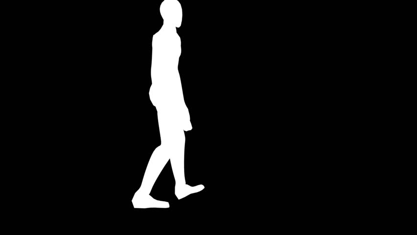 Women Walking Silhouette Loop Stock Footage Video 2052203 - Shutterstock