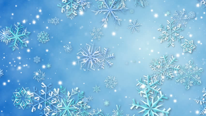 Snow Crystals As Background Stock Footage Video 1683694 - Shutterstock