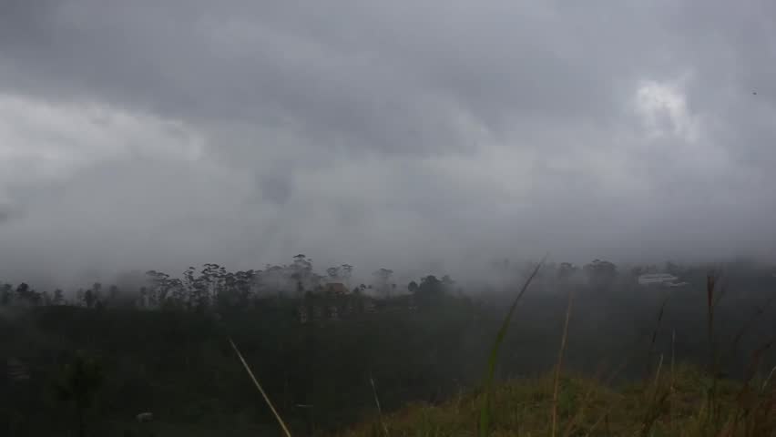 Upslope Fog. This Fog Forms In Part Due To Flow Of Moist Air Up A 200 ...