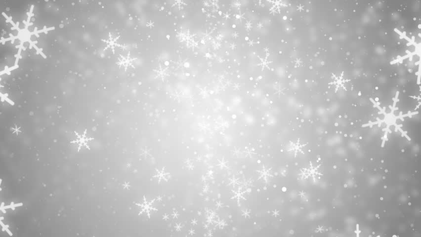 White Glitter Background - Seamless Loop, Winter Theme. VJ Elegant ...