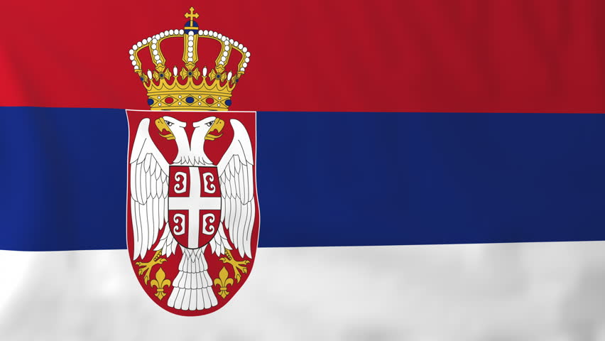Serbia Flag Loop 3 Stock Footage Video 1372576 - Shutterstock