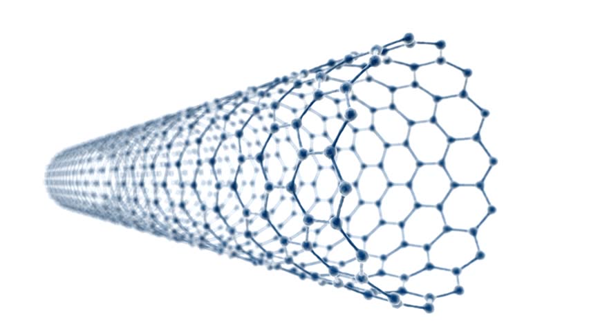 Conceptual Animation Showing The Structure Of Carbon Nanotubes ...