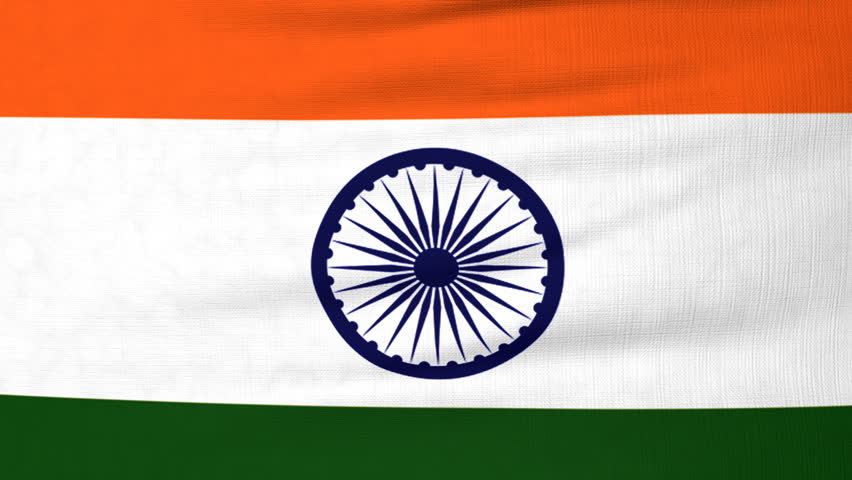 Closeup Of India Flag Stock Footage Video 2161913 - Shutterstock