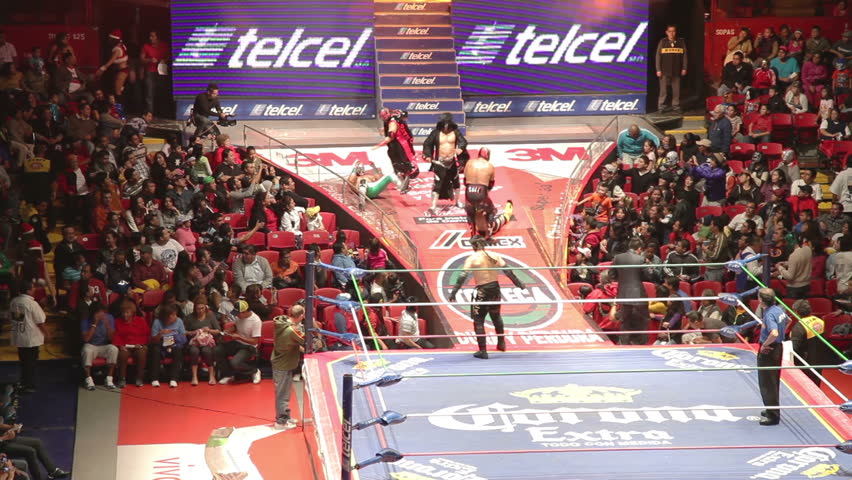 MEXICO CITY - DECEMBER 19: Lucha Libre, Famous Mexican Wrestling ...