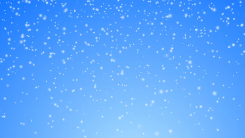 Snow On Blue Sky Background Stock Footage Video 4581875 - Shutterstock