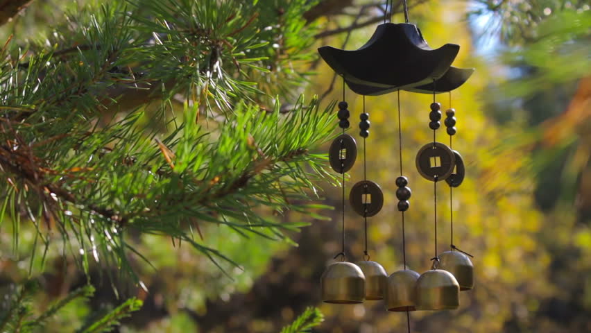 Metal Wind Chimes At Sunset Sequence Free Stock Video Footage From Videvo