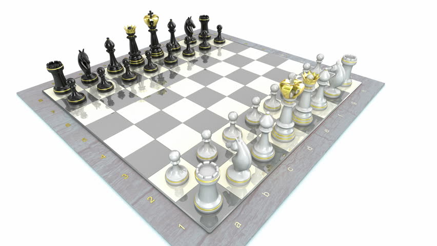 Chess Board Game Animation Stock Footage Video 3725081 - Shutterstock