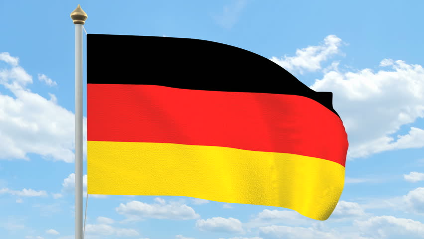 German Flag Waving Stock Footage Video 3757400 - Shutterstock