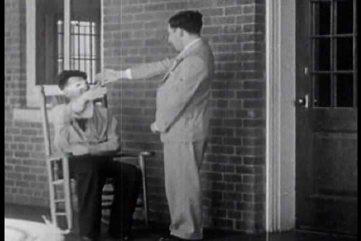 1940s - Silent Footage From A Lunatic Asylum In The 1940s With Patients ...