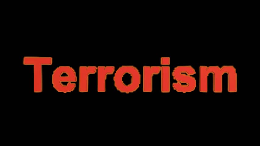 Burning Terrorism Word,fire Text. Stock Footage Video 4162480 ...