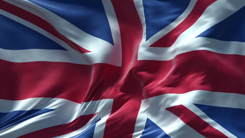 Britain UK Flag Waving , Ready For Seamless Loop. (You Can Find The ...