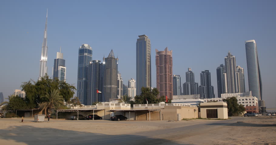 DUBAI, UNITED ARAB EMIRATES, UAE - JANUARY 20, 2014 Children Play Poor ...