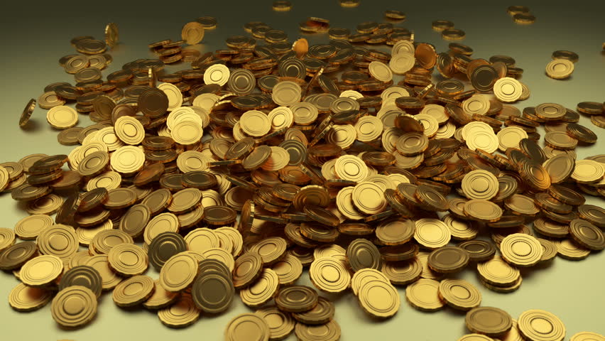 Coins Falling Down. 3D Animation Stock Footage Video 816136 - Shutterstock