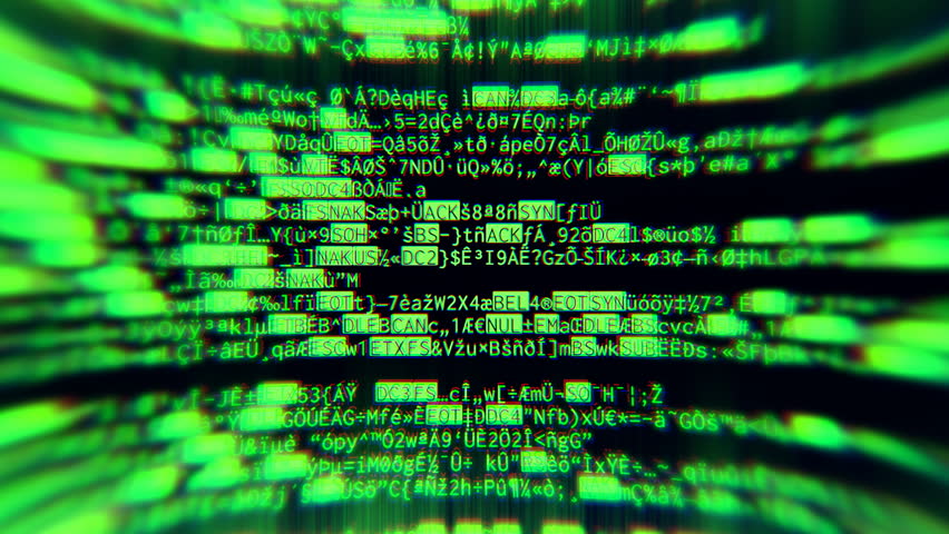 Random Characters That Look Like The Source Code Of A Computer Program ...