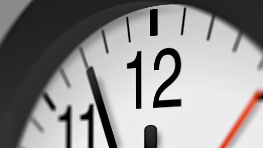 Clock Striking Twelve Stock Footage Video 5572 - Shutterstock