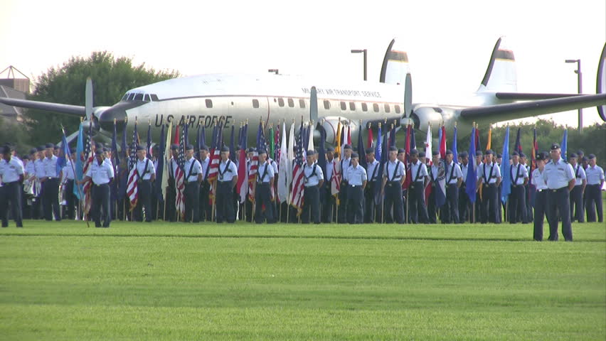 Video Of USAF Enlisted Basic Training Graduates Parade Field For ...