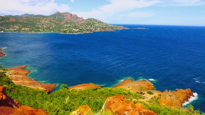 Mediterranean Coast Of France Stock Footage Video 7751341 - Shutterstock