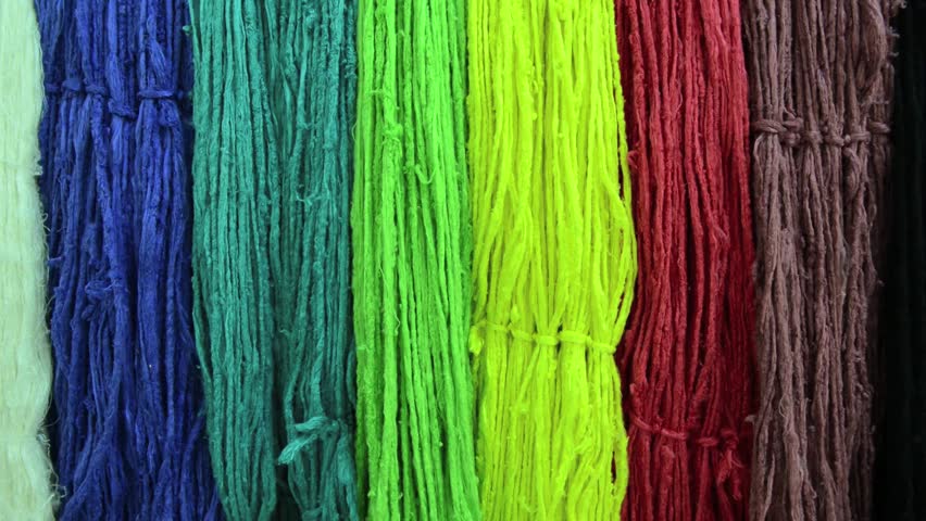 Raw Silk Thread Background Stock Footage Video 8529820 - Shutterstock