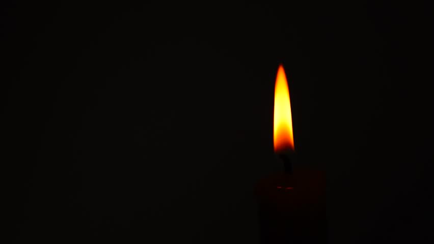 Candle In Dark Room Stock Footage Video 2806177 - Shutterstock