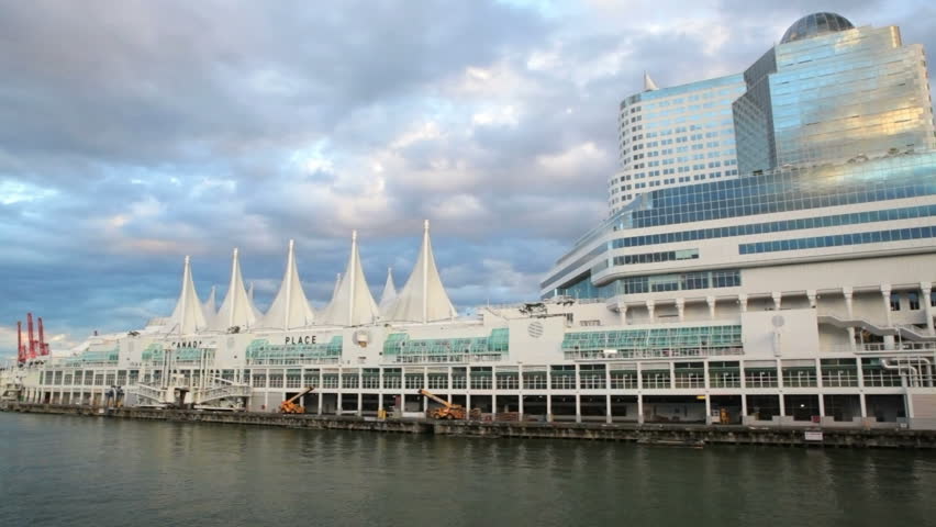 Canada Place Waterfront, Vancouver, BC Stock Footage Video 939148 ...